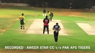 26th June - FINALS TETRA CUP - AWEER STAR CC v/s PAK AFG TIGERS