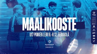 Maalikooste U17-pojat, pronssiottelu Väänänen - Tiitu 8-7 (8.12.2022)