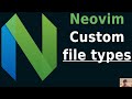 Custom File Type Syntax Highlighting with Neovim