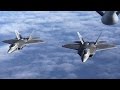 Audio Communications During F-22 Raptors Air Refueling Mission With KC-135