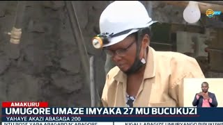 Kamugwera watinyutse kwinjira mu bucukuzi bw'amabuye y'agaciro arishimira iterambere agezeho