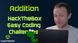 Addition [HackTheBox - Coding Challenge]