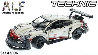 Lego Technic 42096 Porsche 911 RSR Speed Build