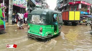 গাজীপুরের শ্রীপুর উপজেলার মাওনা চৌরাস্তার জলাবদ্ধতা চরম দুর্ভোগ