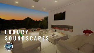 Relaxing Chill Hip-Hop Ambience | Motivational Manifestation in your Luxury LA Mansion at Night
