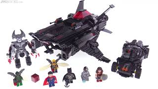 🔄 LEGO DC 2017 Justice League Flying Fox Batmobile Attack review! 76087 re upload