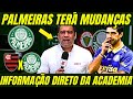 FLAMENGO X PALMEIRAS | NICOLETTI TRAZ AS MUDANÇAS DO PALMEIRAS PARA NOVO CLÁSSICO!