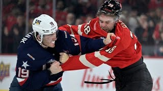 Canada's Brandon Hagel on why he fought USA's Matthew Tkachuk: For the flag ... not for the cameras.