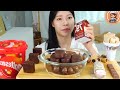 sulgi asmr 2.0 mukbang chocolate desserts ice cream hershey maltesers ferrero rocher cake cracker