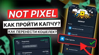 NOTPIXEL TON Captcha - инструкция как пройти третье задание в NotPixel | Пройти чекин в Нотпиксель