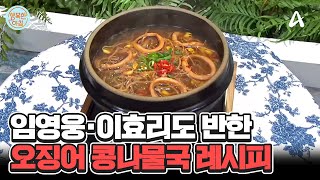 무조건 맛있는 레시피! 제철 오징어로 만든 오징어 콩나물국 #레시피 | 행복한 아침 1400 회