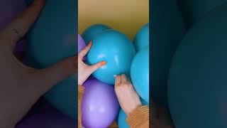 1, 2, 3, fertig! Diese DIY Ballongirlande ist der Hingucker auf jeder Party 🎉🥳 #party #diy #easy