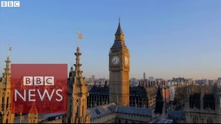 Montage of how the election night unfolded - BBC News