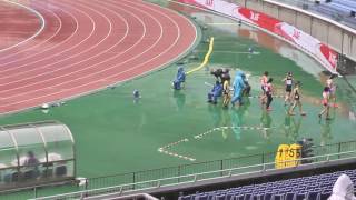 H28　ジュニアオリンピック　A女子200m　準決勝2組　吉岡 里奈・三浦 由奈