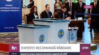 Experții nu propun sistemul mixt pentru alegerile din 2018