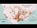 pipeline spills 1986 2016