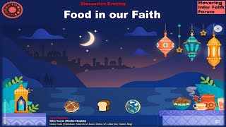 Food in our Faith: Interfaith Discussion