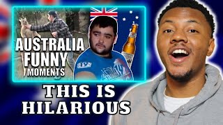 AMERICAN REACTS TO Australia FUNNY Moments | Bogans, Memes & More Videos