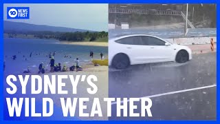 Sydney Hit With Wet Weather Hours After Scorching Temperatures | 10 News First