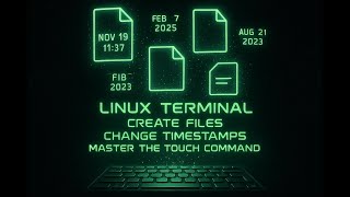 This Linux Command Does More Than You Think (touch Explained)