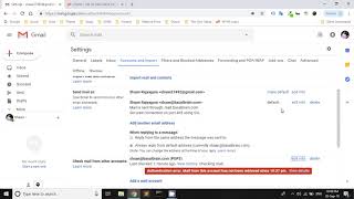 How to remove authentication error from gmail for webmail