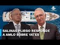 Tras críticas sobre sus yates, Salinas Pliego responde a AMLO