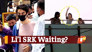 AbRam Waiting For Brother Aryan Khan? Visuals From Mannat | OTV News