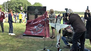 Onthulling monument Wolfheze