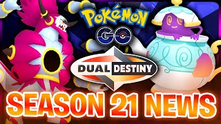 *NEW* SEASON 21 RELEASED! PVP UPDATE, POLTEAGEIST, GMAX LAPRAS AND MORE! | POKEMON GO NEWS