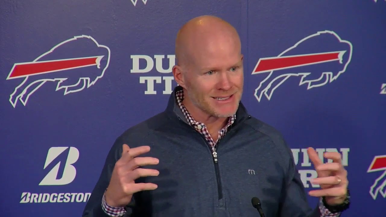 Buffalo Bills Head Coach Sean McDermott Speaks To Media Tuesday - YouTube