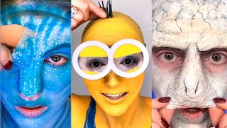 Removal of Special Effects Makeup💣 Amazing satisfying video🥰Party-3