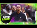 Miami Heat Bench React To Victor Wembanyama Dunk | awedbench