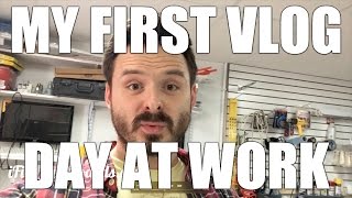 My First Vlog - Day of iPhone repairs