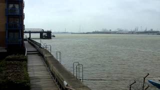 River Thames at Gravesend, Kent.