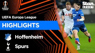 Hoffenheim v Spurs Highlights | 2024/25 | UEFA Europa League