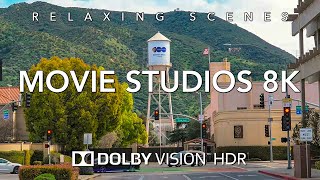 Driving to All Movie Studio in Los Angeles 8K HDR Dolby Vision - Disney Studios to Youtube Studios