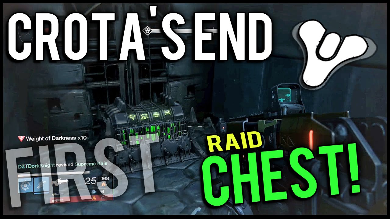 Destiny: How To Get The First Crota's End Raid Chest Easy Solo! - YouTube