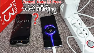 Redmi Note 13 Pro Plus 5g ⚡BOOT SPEED Charging Time 1 to 100% | How long does it take | 120W Adaptor