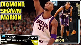 DIAMOND SHAWN MARION GAMEPLAY! THE WORST ANIMATIONS IN HISTORY! NBA 2k19 MyTEAM
