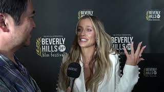 Jessica Lord Carpet Interview at Beverly Hills Film Festival 2024
