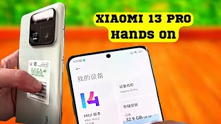 Xiaomi 13 pro Hands on 💥 || 32GB / 128GB