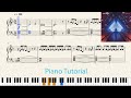 Natural (Imagine Dragons) - Piano Tutorial With Notes (MuseScore)