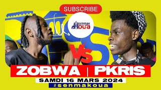 ZOBWA 🆚️ PKRIS | FULL VIDEO FREESTYLE BLOCK SENMAKOUA 🥊🎤 | FRAP POU FRAP🎤🥊🔥16 Mars 2024