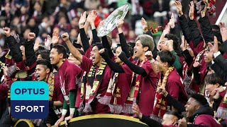 BACK TO BACK J.LEAGUE CHAMPIONS 🏆🏆 Vissel Kobe lift the trophy after winning the 2024 J.League title