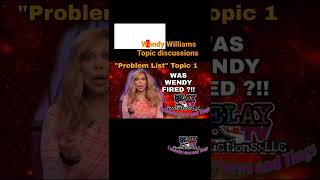 Wendy Williams discussion topics #elaytv #wendywilliams #shorts