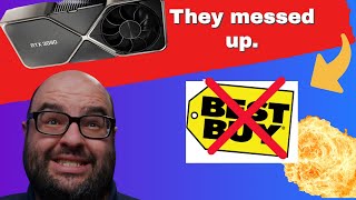 Best Buy CHANGED their mind on Nvidia RTX 3000 GPUs AGAIN?