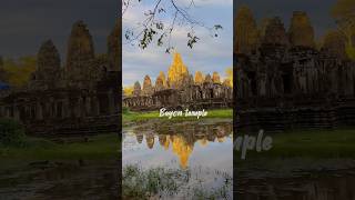 អស្ចារ្យណាស់ ប្រាសាទបាយ័នពណ៌មាស  #travel #cambodia