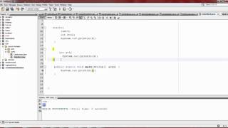 JAVA (OOP) 13: Static Block