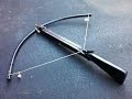 The Best homemade crossbow you'll ever find, Goes through plywood The Best homemade crossbow you'll ever find, Goes through plywood