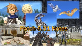 FFXIV: Patch 5.31 Patch Notes